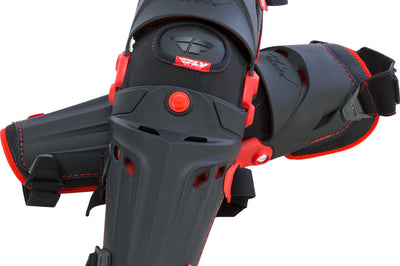 Fly Racing 5 Pivot Knee Guard Black - Gear