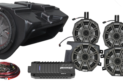 Ssv Works 5 Speaker Plug And Play Kit Kicker Ride Command - Atv Performance Products