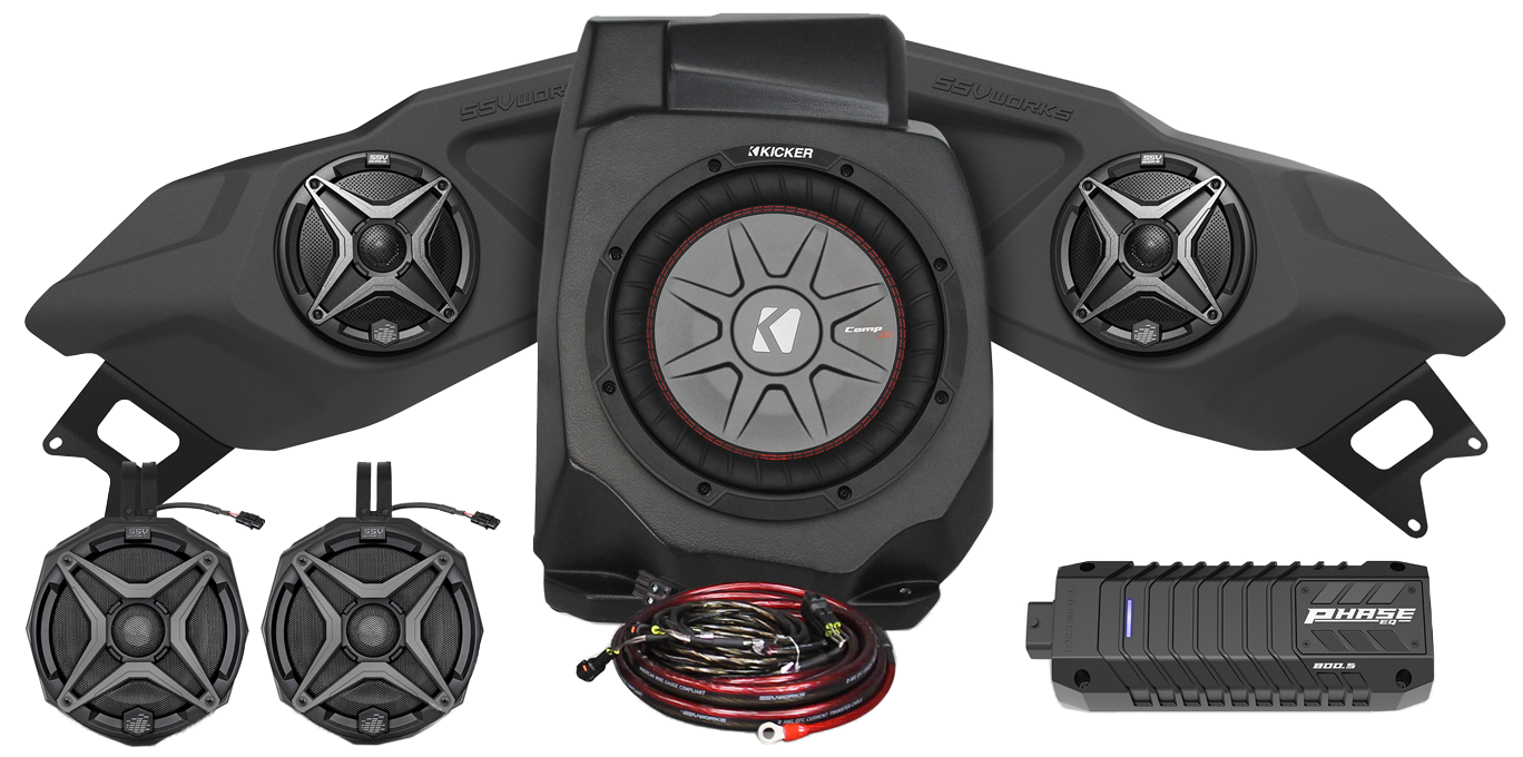 Ssv Works 5 Speaker Plug And Play Kit Ride Command