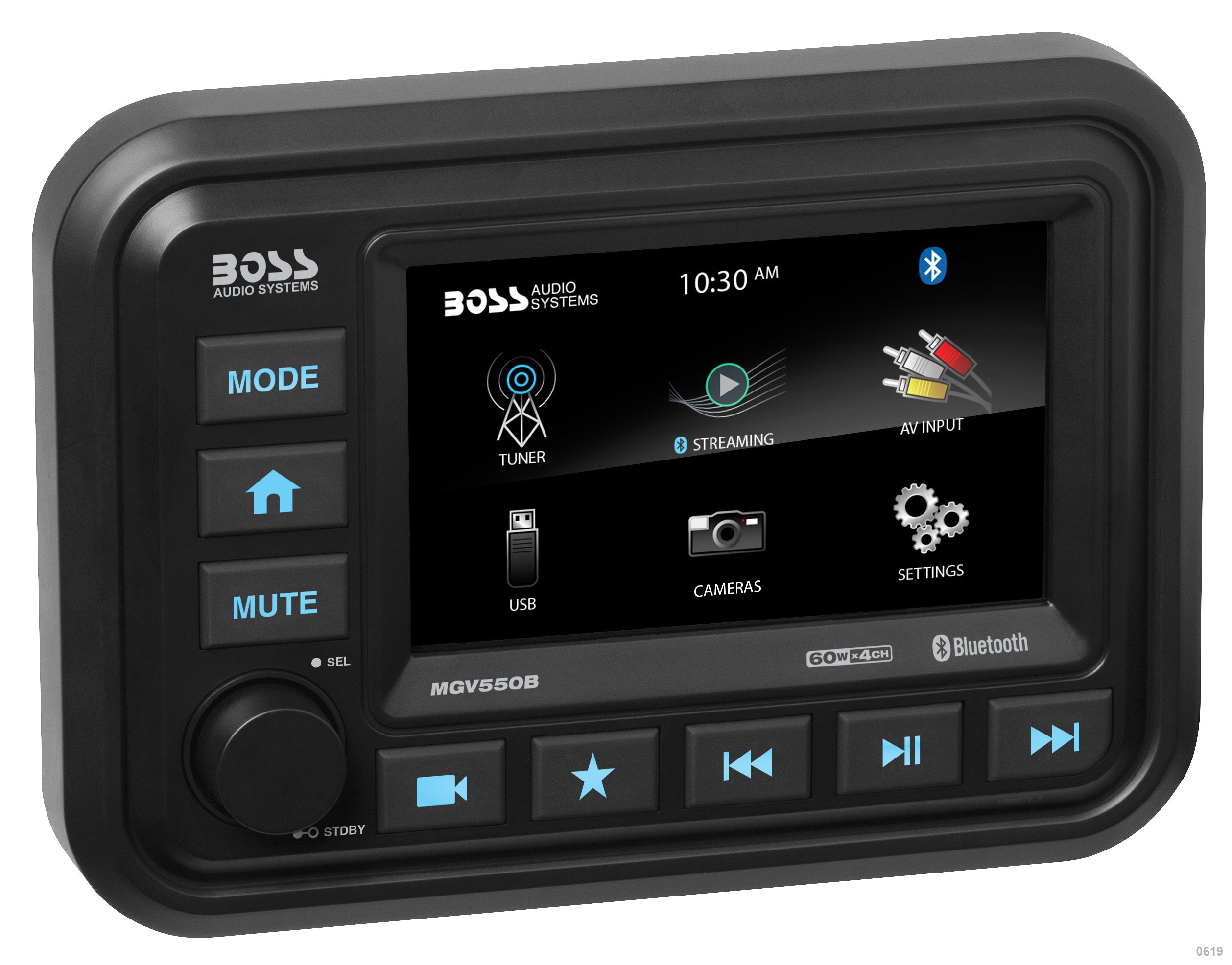 Boss Audio 5’’ Touch Screen Bt Receiver (can Be Used With Bprzrd) - Atv Performance Products