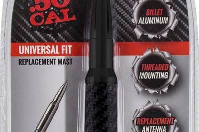 Saddle Tramp 50 Cal Ammotenna Flat Black - Black/Carbon Fiber - Harddrive Products