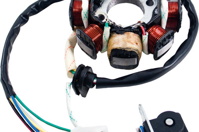 Mogo Parts 50cc 8-coil Magneto/stator Vertical/gy6 4-stroke - Street Collection