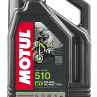 Motul 510 2t Premix Synthetic Blend 4-liter - Tires & Wheels