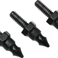Kuryakyn Windshield Mount Spikes 1/4-20X5/8in 96-13 FLH Touring Black