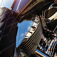 Kuryakyn Saddle Shields Heat Deflectors 14-Up Indian Models(excluding Scout) Smoke