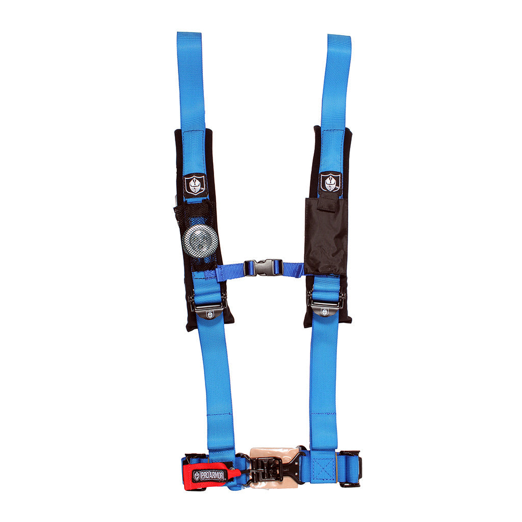 Pro Armor 5pt Harness 3’’ Pads Blue - Atv Performance Products