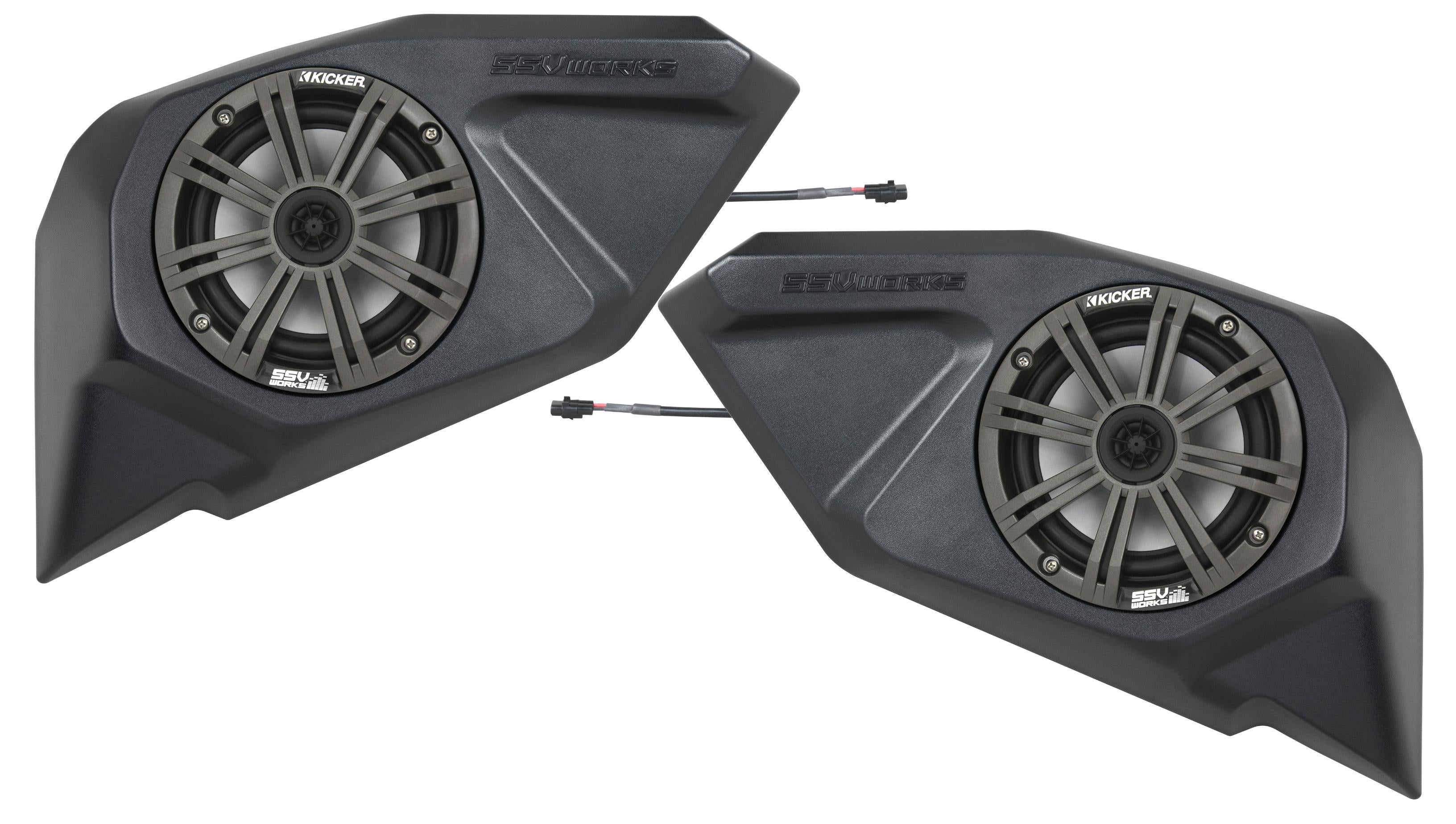 Ssv Works 6.5’’ Rear Door Speakers Kicker Pol