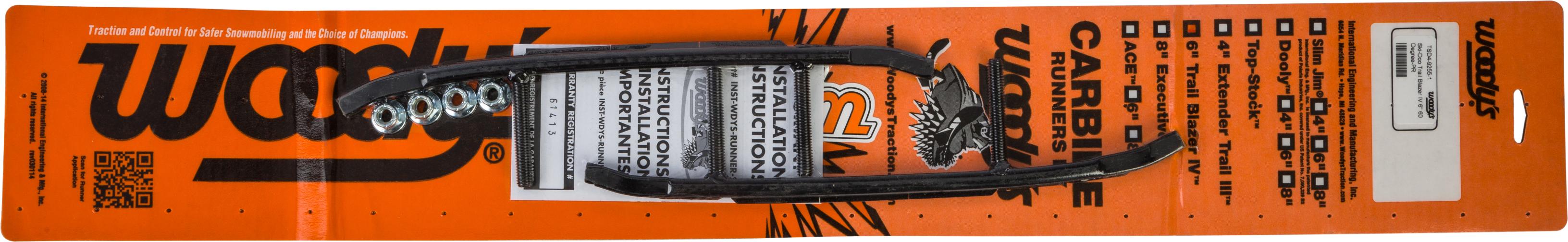 Woodys 6’’ Carbide Runners S-d - Snowmobile Collection