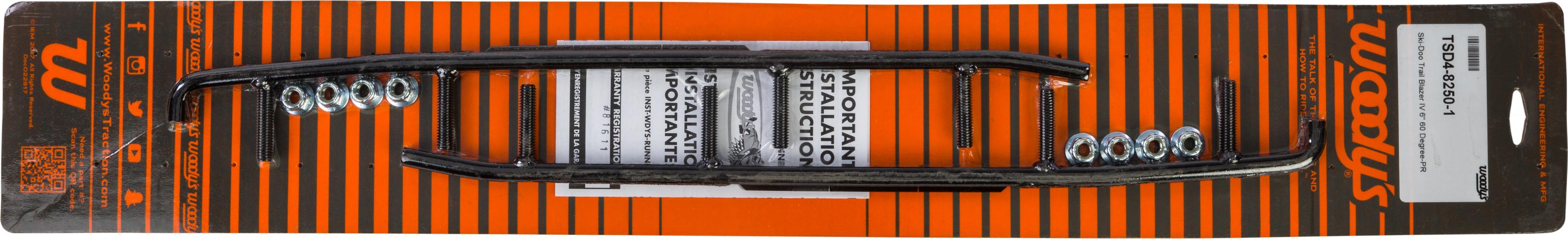 Woodys 6’’ Carbide Runners S-d - Snowmobile Collection