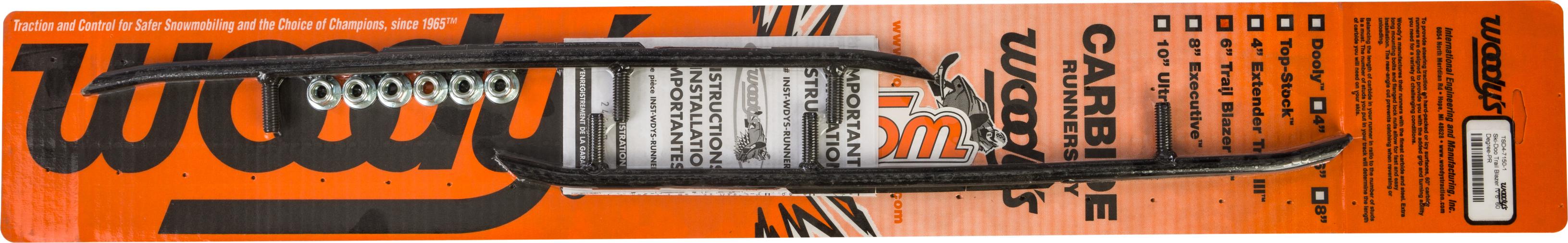 Woodys 6’’ Carbide Runners S-d - Snowmobile Collection
