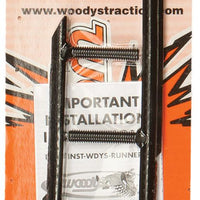 Woodys 6’’ Carbide Runners Slydog - Snowmobile Collection