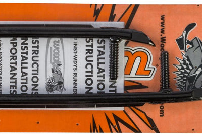 Woodys 6’’ Carbide Runners Yam - Snowmobile Collection