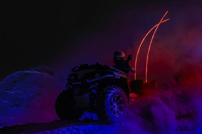 Boss Audio 6’ Rgb Led Whip Wp6 - Atv Performance Products