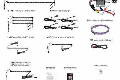 Ecoxgear 6 Seater Led Kit W/ Controller