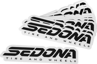 Sedona 6’’ Decal Pack Of 20 Black - Tires & Wheels