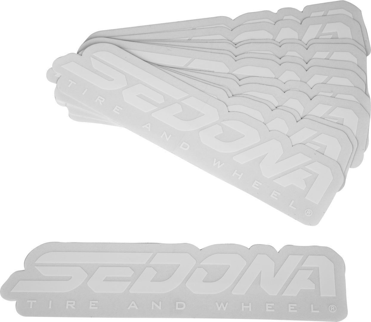 Sedona 6’’ Decal Pack Of 20 White - Tires & Wheels