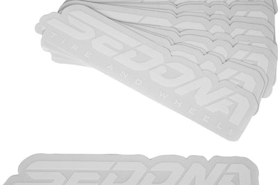 Sedona 6’’ Decal Pack Of 20 White - Tires & Wheels