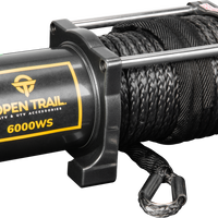 Open Trail 6000lb Wide Winch Synthetic Rope - Atv Performance Products
