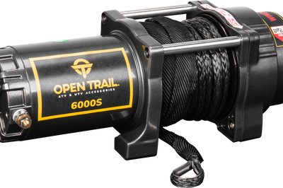 Open Trail 6000lb Winch Synthetic Rope - Atv Performance Products
