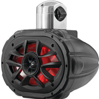 Boss Audio 600w 6’’x9’’ Rgb Speaker Led Black W/4-way Cage Mount 1pc - Atv Performance Products