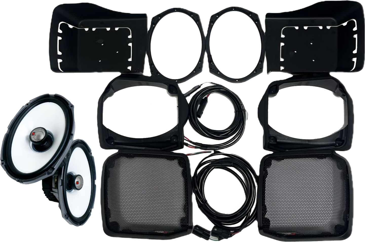 CERWIN VEGA 6’’X9’’ Cut In Lid Kit W/ Sm69f4 1998 2013 Flh/T Bags