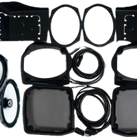 CERWIN VEGA 6’’X9’’ Cut In Lid Kit W/ Sm69f4 1998 2013 Flh/T Bags