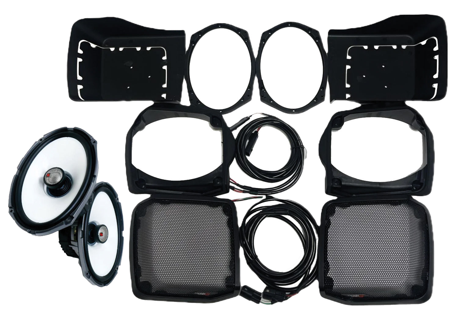 CERWIN VEGA 6’’X9’’ Cut In Lid Kit W/ Sm69f4 2014 2023 Flh/T Bags