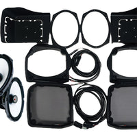 CERWIN VEGA 6’’X9’’ Cut In Lid Kit W/ Sm69f4 2014 2023 Flh/T Bags