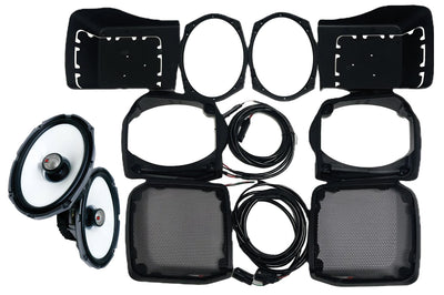 Cerwin Vega 6’’x9’’ Cut In Lid Kit W/ Sm69f4 2014-2023 Flh/t Bags