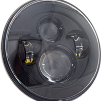 Letric Lighting Co 7’’ Headlight Black W/ Mnt Adapter - Harddrive Products