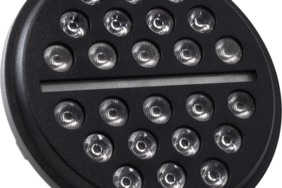 Letric Lighting Co 7’’ Led Buckshot Mini-multi Black W/ Mnt Adapter - Harddrive Products