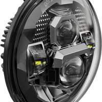 PATHFINDER 7’’ Led Headlight Rugged Ultra View Black
