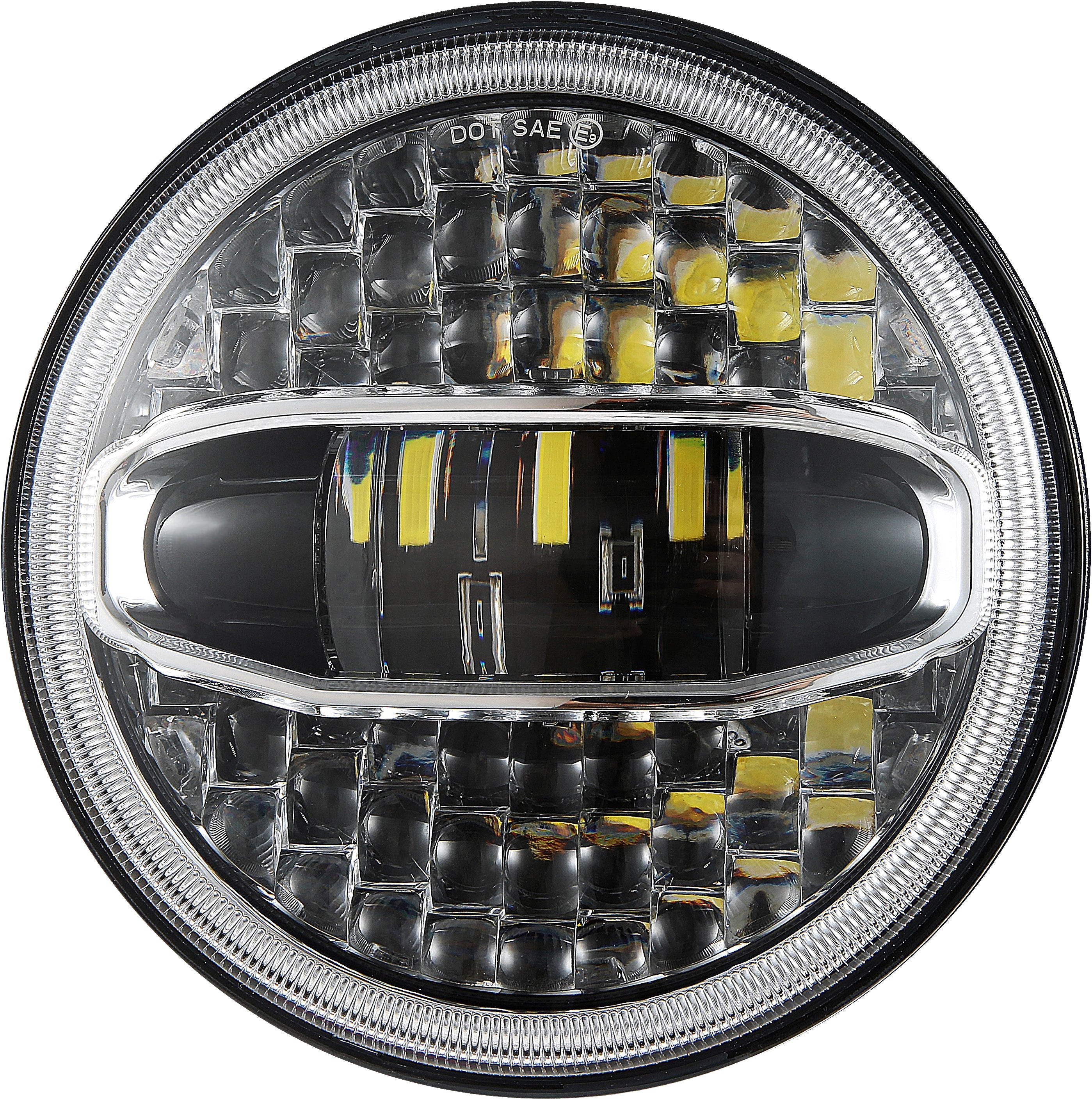 PATHFINDER 7’’ Led Headlight W/Chrome Mounting Bracket