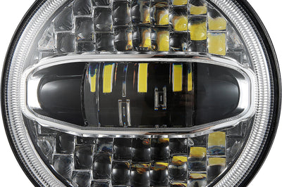 PATHFINDER 7’’ Led Headlight W/Chrome Mounting Bracket