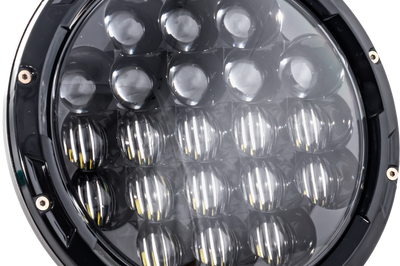 Letric Lighting Co 7’’ Led Multi-mini Black W/ Mnt Adapter - Harddrive Products