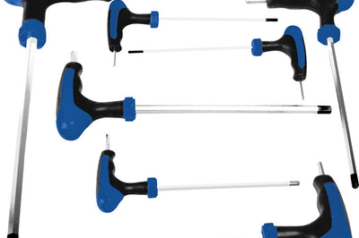 Performance Tool 7 Pc Met T-handle Set Hex - Watercraft Collection