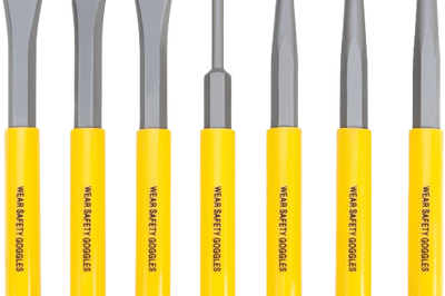 Performance Tool 7 Pc Punch / Chisel Set