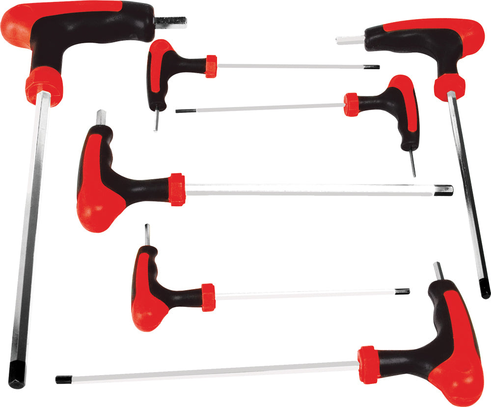 Performance Tool 7 Pc Sae T-handle Set Hex - Watercraft Collection