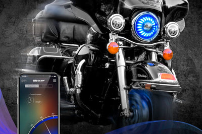 Xk Glow 7’’ Xkchrome Rgb Headlight - Harddrive Products