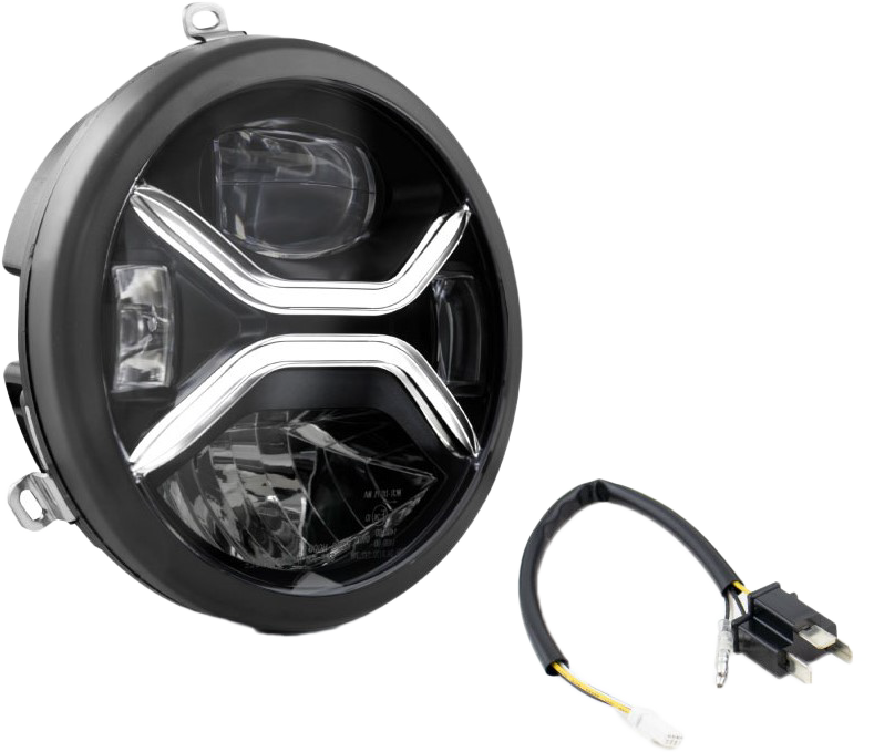 KOSO 7’’ Zenith Led Headligh H4 Plug
