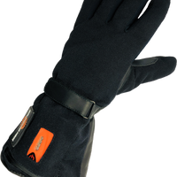 California Heat 7v Activflexx Gloves Black Xs - 2X-Large - Apparel Collection
