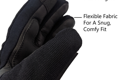 California Heat 7v Activflexx Gloves Black Xs - Apparel Collection