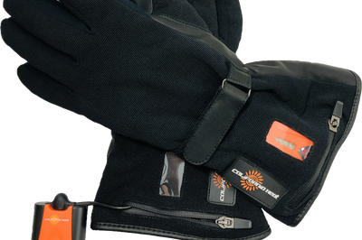 California Heat 7v Activflexx Gloves Black Xs - Apparel Collection