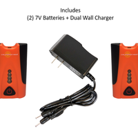 California Heat 7v Activflexx Gloves Black Xs - 2X-Large - Apparel Collection