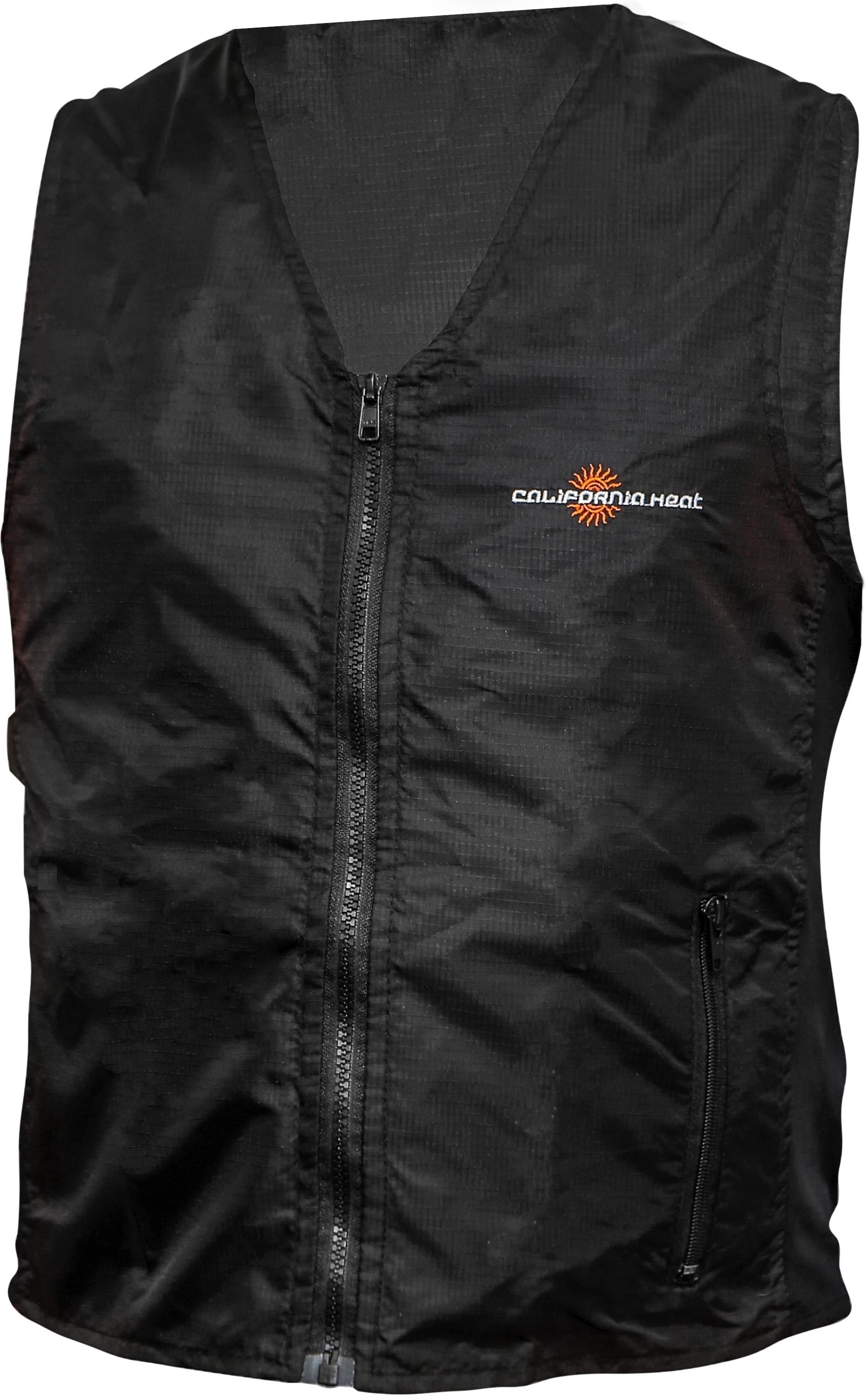 California Heat 7v Vest 2xs/xs Includes Battery & Charger - Black / 2X-Large - 3X-Large - Apparel Collection