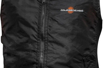 California Heat 7v Vest 2xs/xs Includes Battery & Charger - Black / 2X-Large - 3X-Large - Apparel Collection