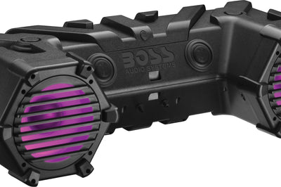 Boss Audio 8’’ Atv Tube With Lighting Lightbar And Rgb Lit Speakers - Performance Products
