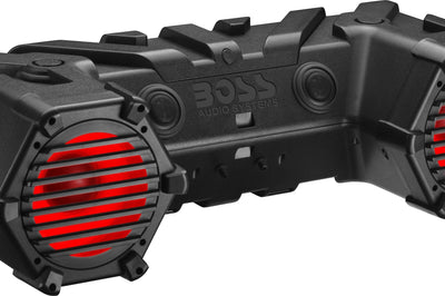Boss Audio 8’’ Atv Tube With Lighting Lightbar And Rgb Lit Speakers - Performance Products