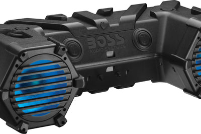 Boss Audio 8’’ Atv Tube With Lighting Lightbar And Rgb Lit Speakers - Performance Products
