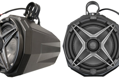 Ssv Works 8’’ Cage Mount Pod Speaker 1.85’’ Roll - Atv Performance Products